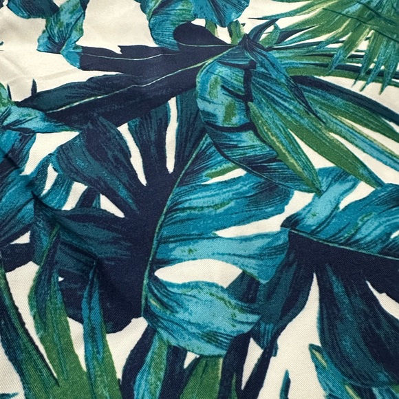 Calvin Klein Mens Regular Fit Swim Trunks Shorts XXL 2XL Hawaiian Island Leaf - Picture 6 of 15